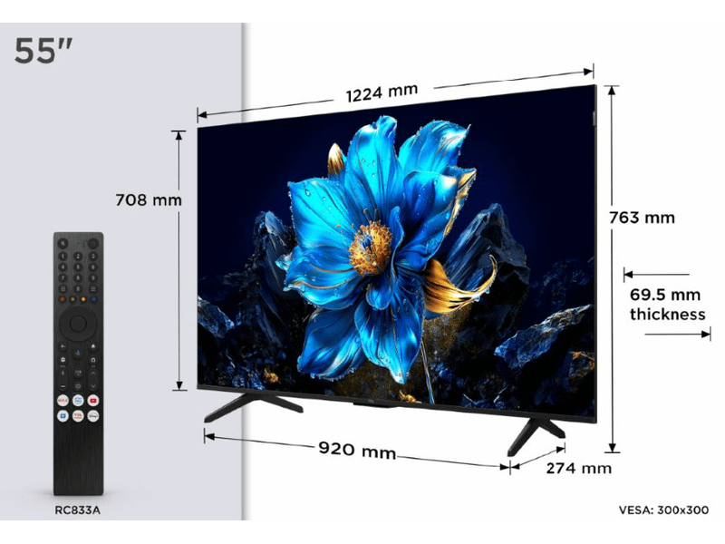 TCL 55P7K TV