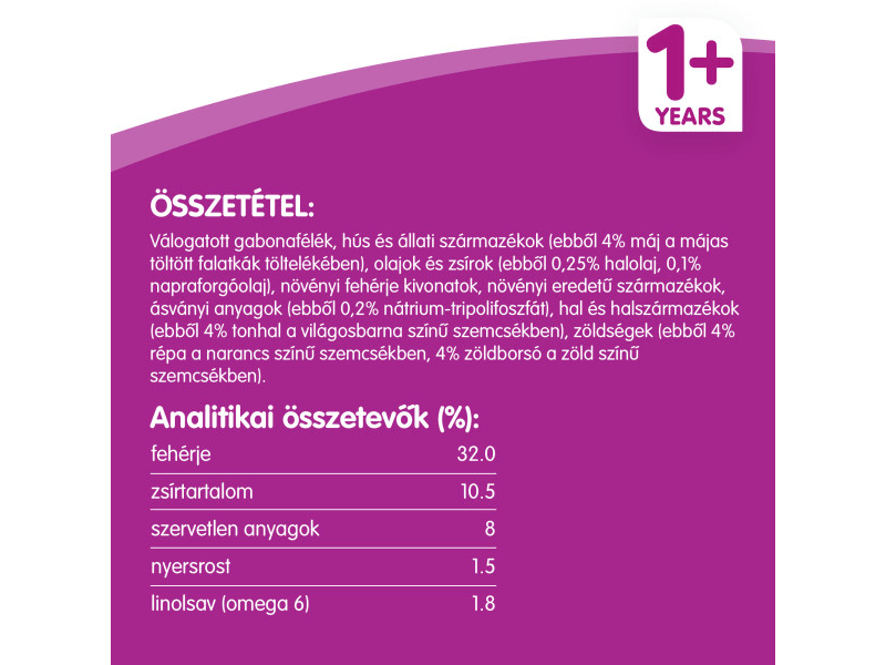 Whiskas Sterile száraztáp tonhallal felnőtt macskák számára, 14 kg (149658)