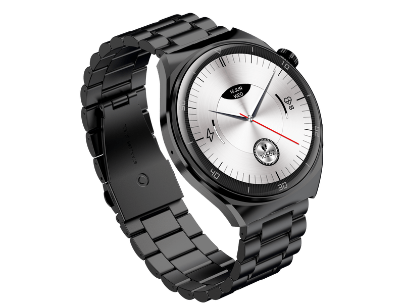 Garett V12 fekete, acél okosóra