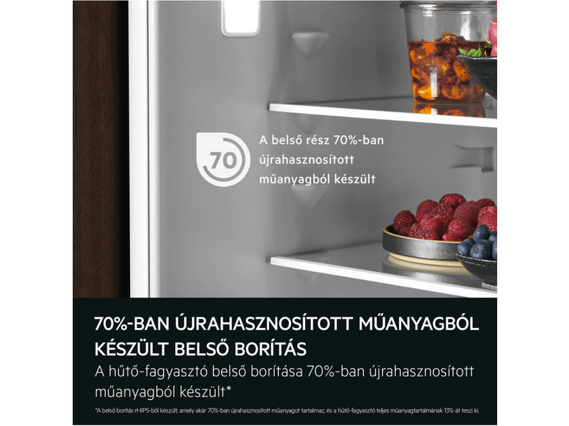 AEG OSC6L181ES Beépíthető kombinált hűtőszekrény