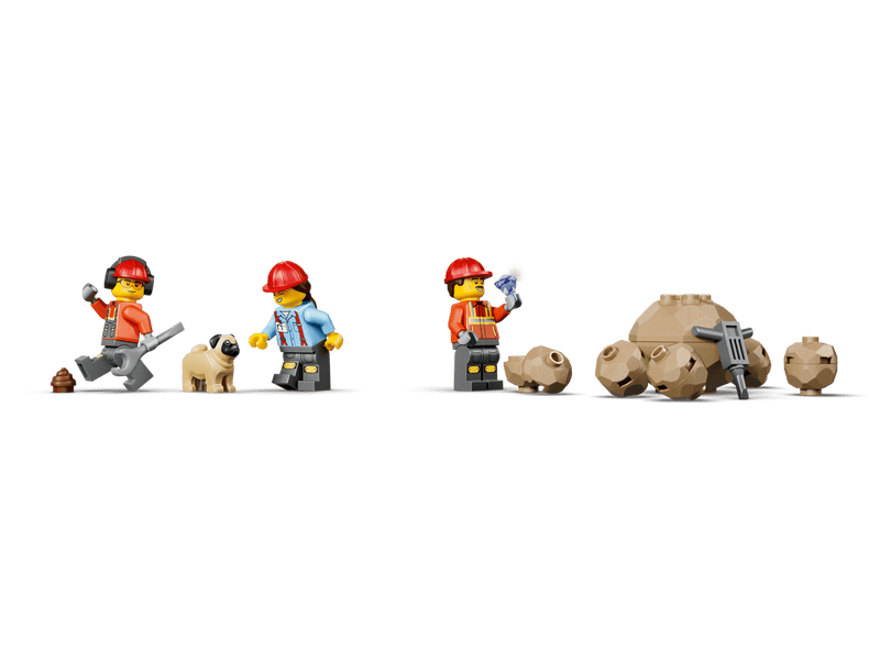 LEGO® City Homlokrakodó és billenőplatós teherautó (60494)