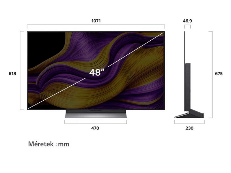 LG OLED evo AI OLED48G53LS 48
