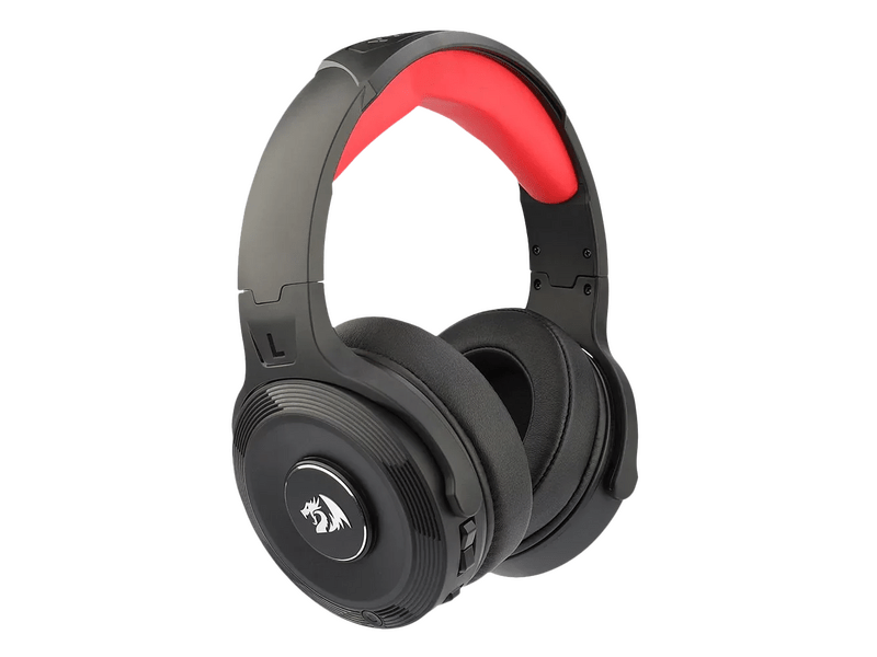 Redragon Pelops Pro 2.4G Vezeték nélküli Gaming Headset, fekete