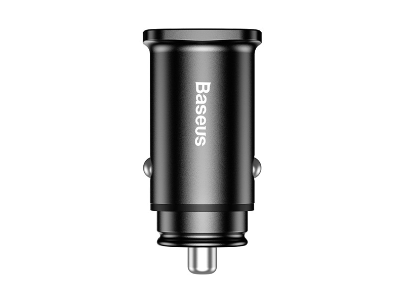Baseus Square Metal autós gyorstöltő 30W, fekete (CCALLDS01)