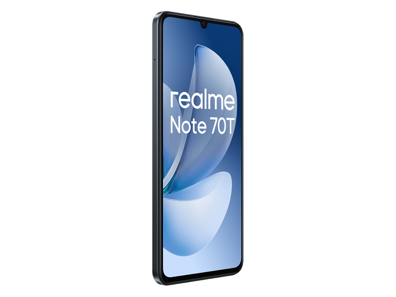 Realme Note 70T 4/256GB pametni telefon, crne boje