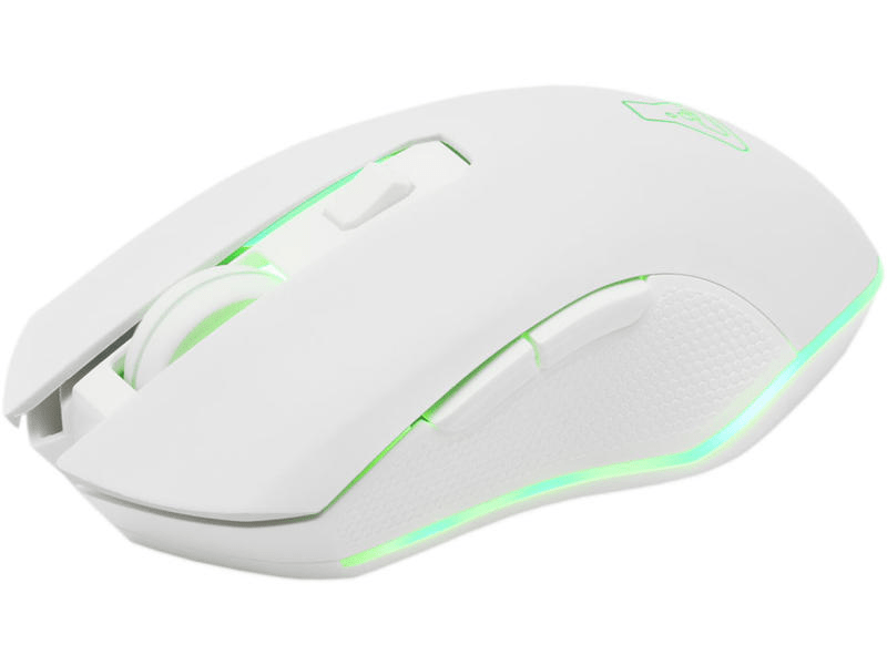The G-Lab KULT-HELIUM-WL-W Vezeték nélküli Gamer egér,fehér