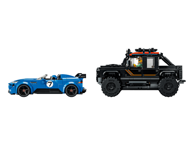 LEGO® Speed Champions Jaguar Project 7 és Land Rover Defender (77264)