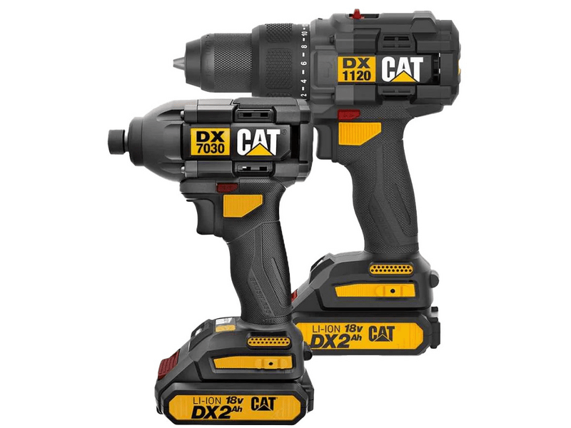 CAT DXK201 Power+ 18V 2in1 Akkus ütvefúró + ütvecsavarozó szett
