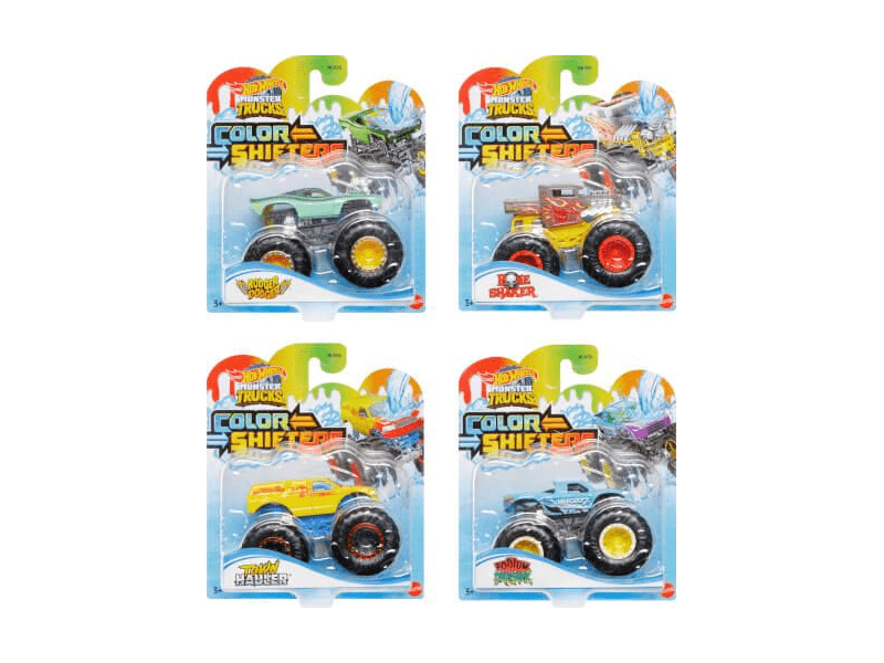 Hot Wheels Monster Trucks színváltós autó, többféle, 1 db (HGX11)