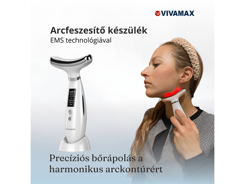 Vivamax Arcfeszesítő készülék EMS technológiával (GYVAK2)