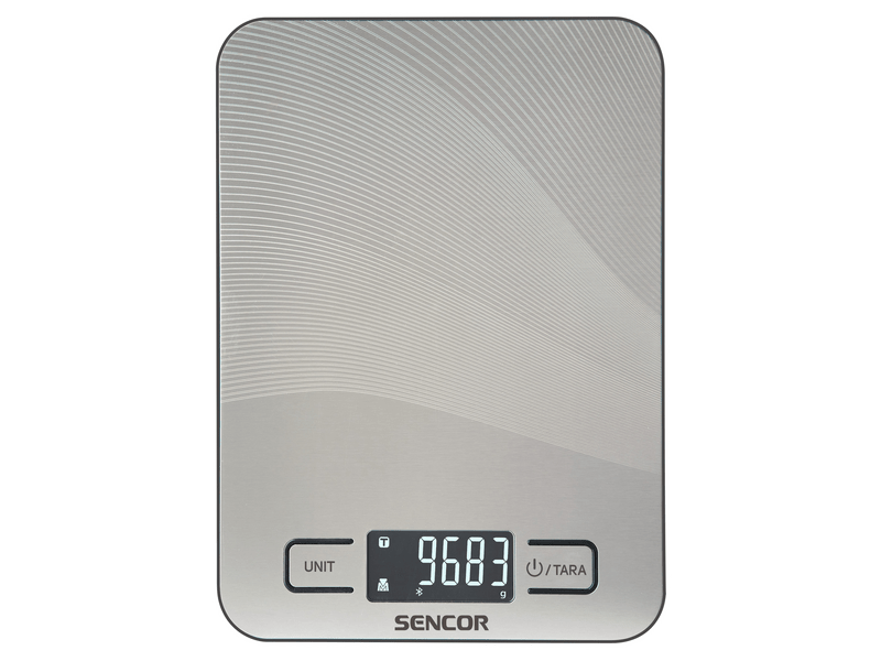 Sencor SKS 8080 Smart kuhinjska vaga, siva