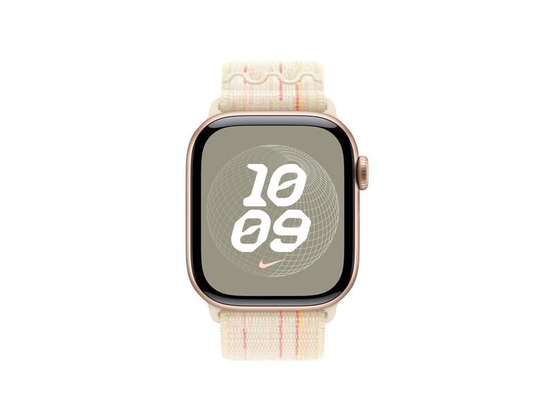 Apple Watch 42 mm-es csillagfény-rózsaszín Nike sportpánt (MYJC3ZM/A)