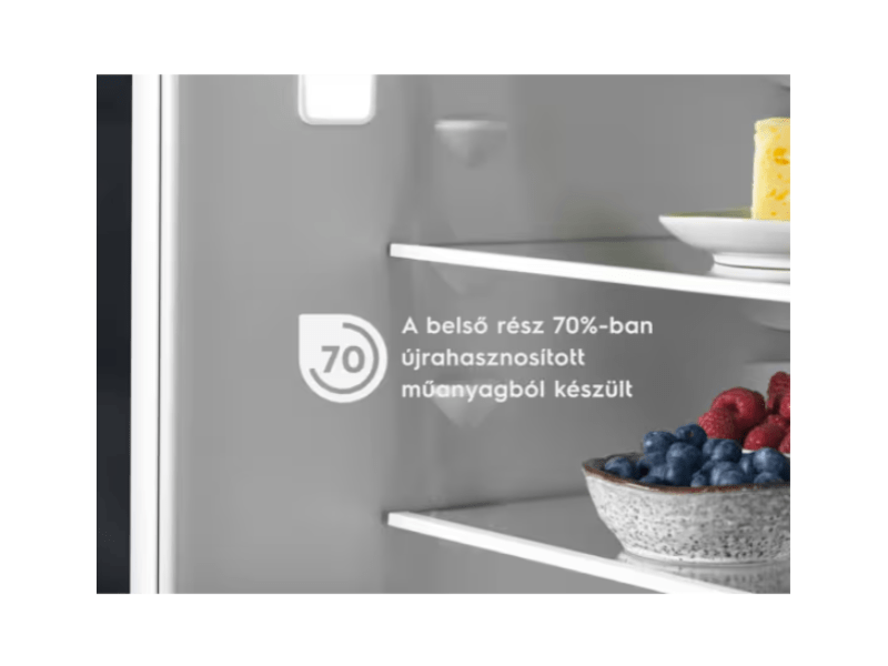 Electrolux ENP7MD18S Beépíthető alulfagyasztós kombi hűtő