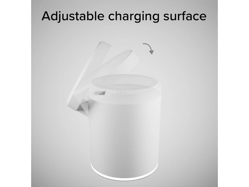 SBS 2u1 magnetska priključna stanica, 15W, bijela (TEWIRMAGFOLD2IN1)