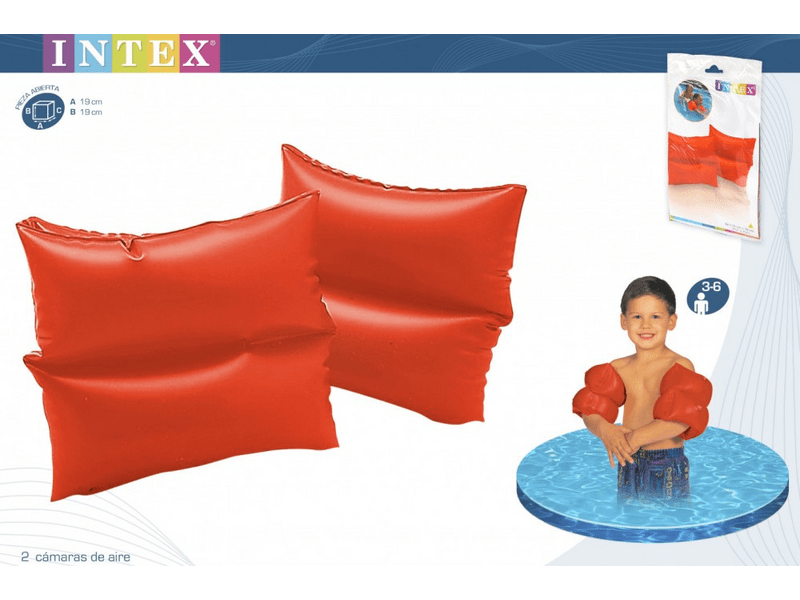 Intex Piros karúszó, 3-6 év (MH 59640EU)