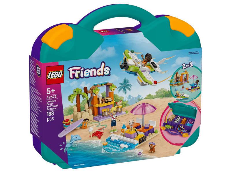 LEGO® Friends Kreatív tengerparti bőrönd (42672)