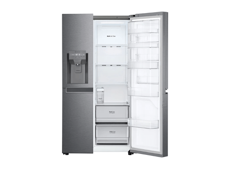 LG GSJV31DSXF Side-by-Side Hűtőszekrény, 634L, Grafit