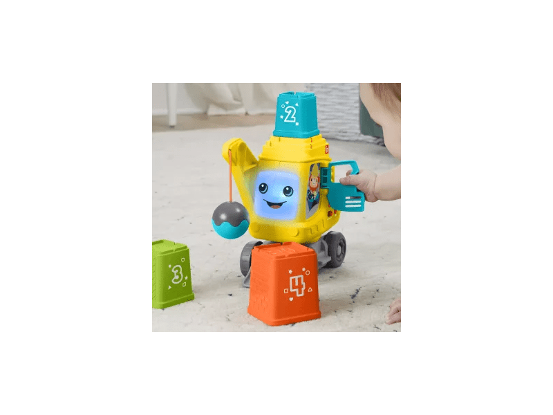 Fisher-Price: Tanuló bontógolyós munkagép (HWY64)