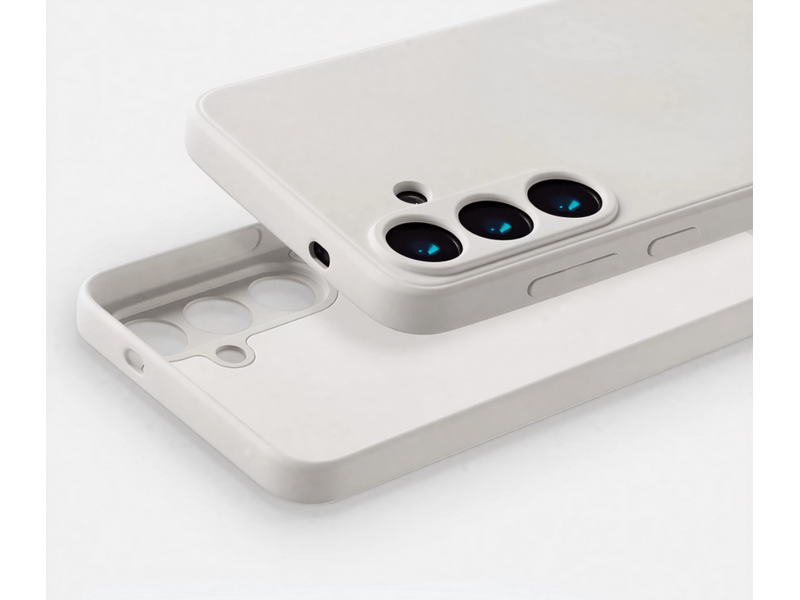 Cellect Samsung Galaxy S26 Plus Szilikon tok, törtfehér (CEL-PREM-SAM-S26P-W)