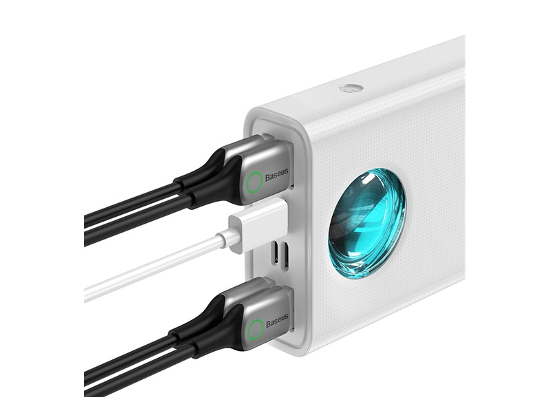 Baseus Amblight gyorstöltő powerbank, 30000 mAh (PPLG000102)