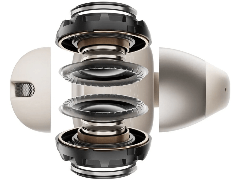 Shokz OpenDots One Bluetooth slušalice, bež (E310-ST-GY)