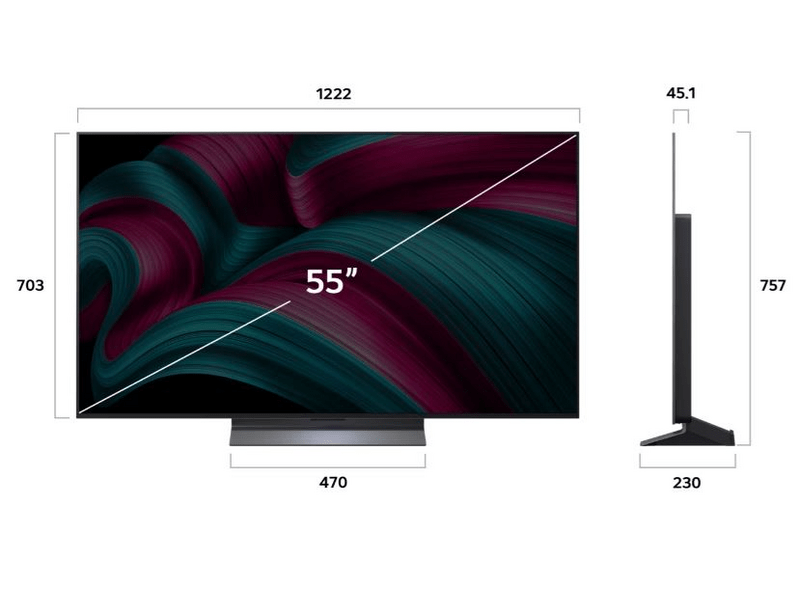 LG OLED55C51LA 55" 4K UHD Smart OLED evo televizor