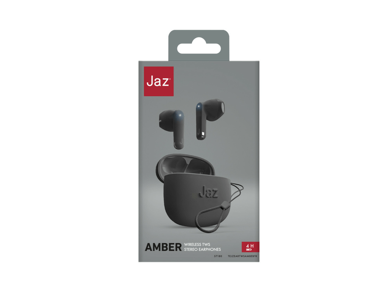 JAZ Fülhallgató TWS Amber fekete