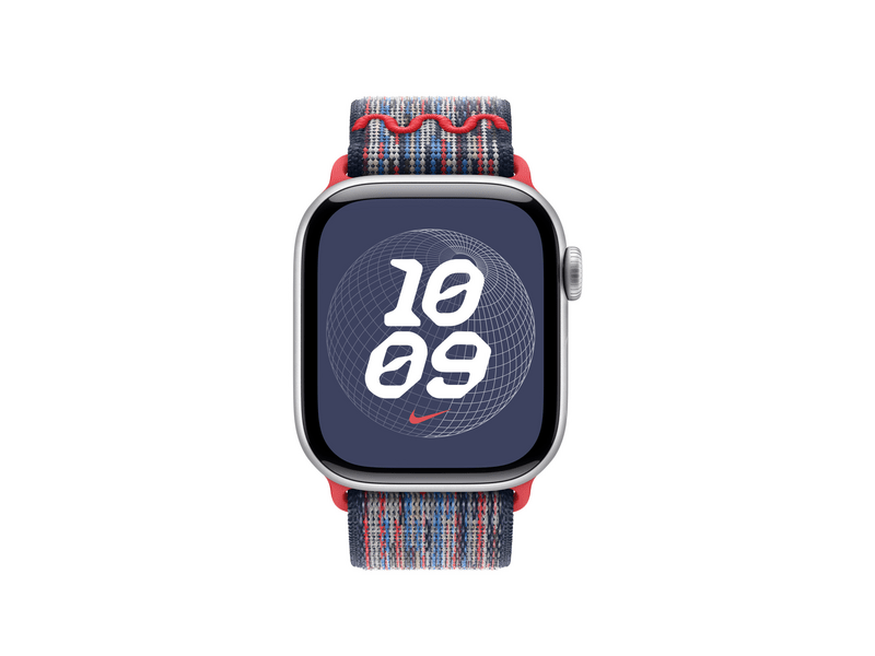 Apple Watch 40 mm-es kék-piros Nike sportpánt (MC1J4ZM/A)