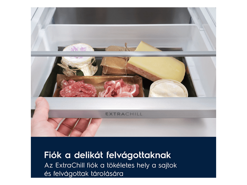 Electrolux TNL6HC37K2 Alulfagyasztós kombinált hűtőszekrény
