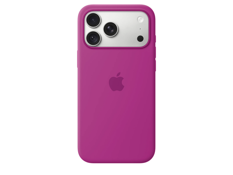 Apple iPhone 18 Pro Max szilikon tok, MagSafe-rögzítésű, magenta (MK904ZM/A)