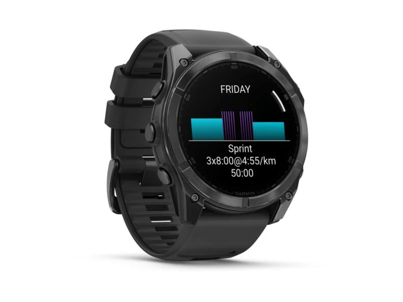 Garmin Fenix 8 Okosóra, 51mm, sötétszürke (010-02905-00)