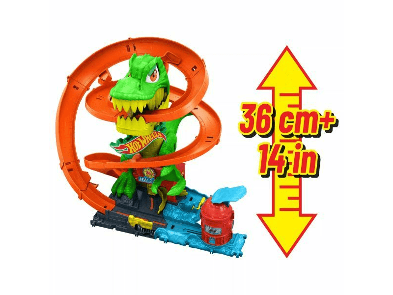 Hot Wheels: T-Rex Támadás pályaszett (JBM73)