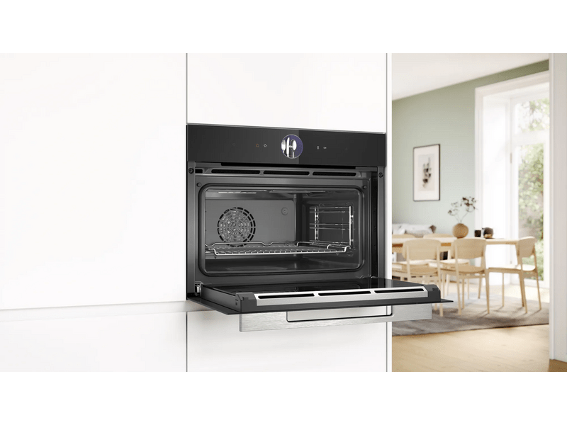 Bosch CSG7361B1 Beépíthető kompakt gőzsütő