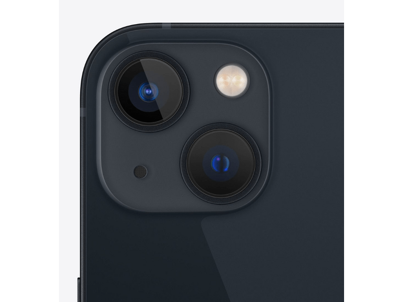 Apple iPhone 13 128GB Okostelefon, Éjfekete (MLPF3HU/A)