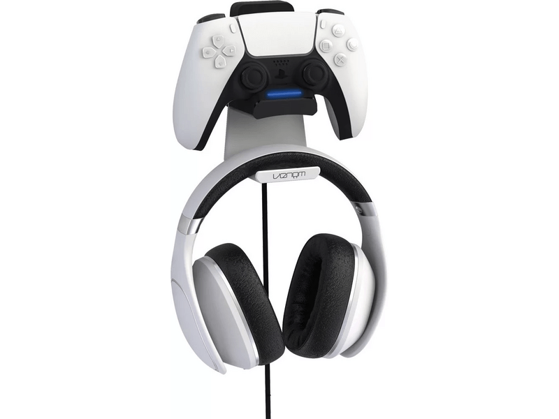 VENOM PS5 Headset tartó állvány + Töltő állomás (VS5018)