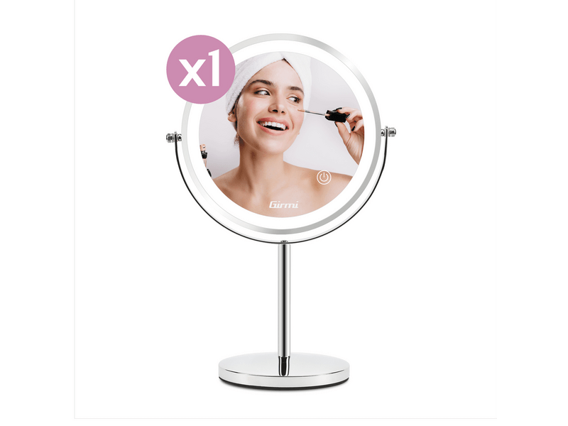 Girmi BE02 kozmetikai tükör LED világítással (BE0200)