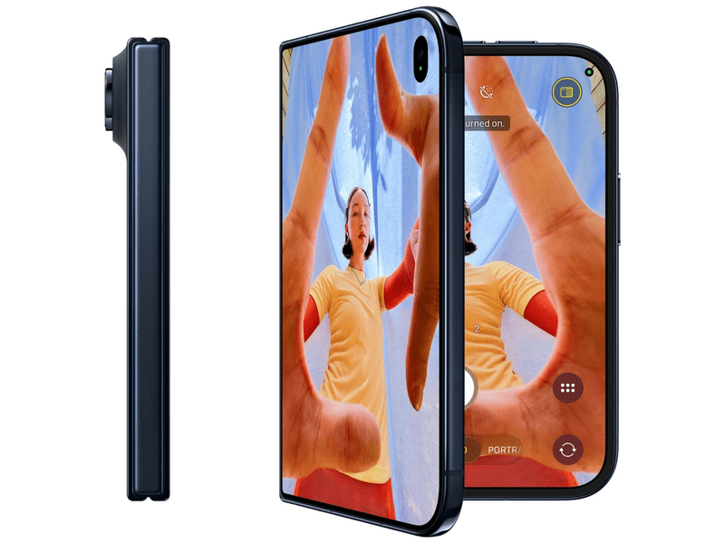 Apple iPhone Duo 256GB Okostelefon, éjfélkék (MK2E4HX/A)