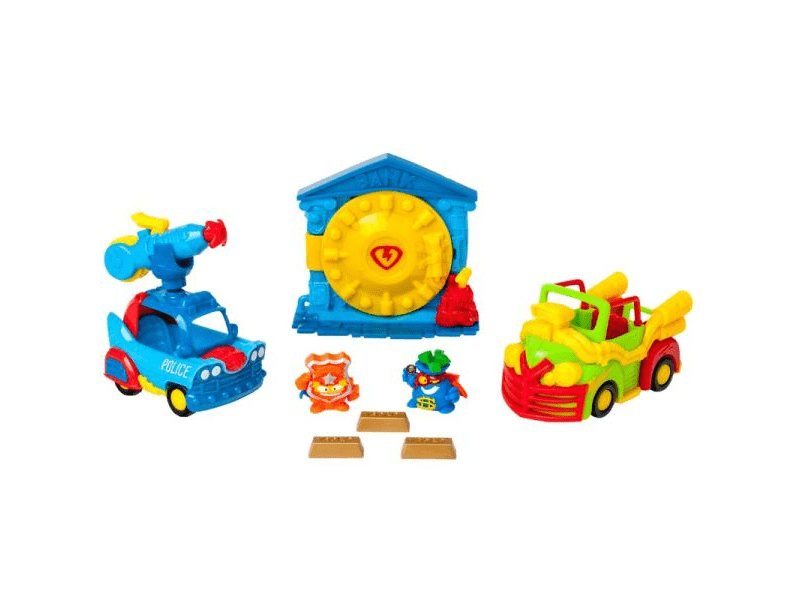 SuperThings: A nagy bankrablás játékszett (PSTSB216IN40)