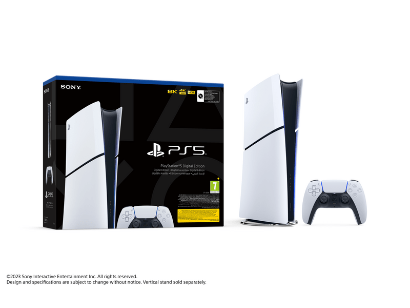 Sony PlayStation 5 (PS5) Slim Digital Edition igraća konzola