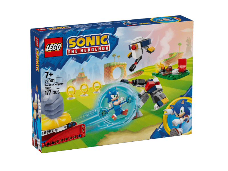 LEGO SONIC SONIC CSATÁJA A TÁBORTŰZNÉL