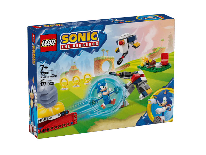 LEGO® Sonic the Hedgehog™: Sonicova bitka uz logorsku vatru (77001)