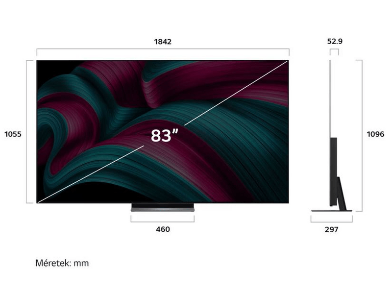 LG OLED evo AI OLED83C51LA 83