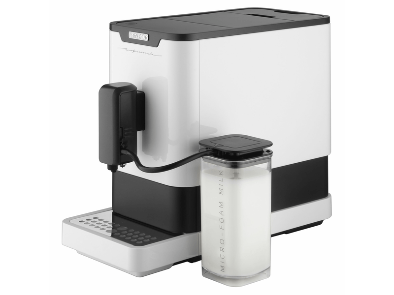 Sencor SES 9210WH Automata kávéfőző tejhabosítóval, fehér