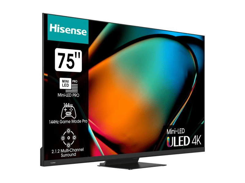 Hisense 75U8KQ 4K UHD Smart MiniLED TV