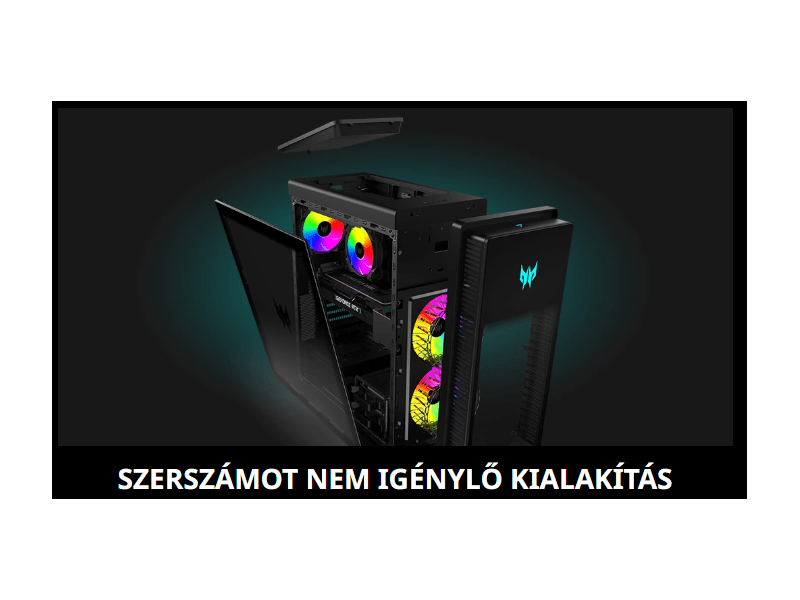 Acer Predator Orion 5000 DG.E2UEU.005 Asztali számítógép + Windows 11