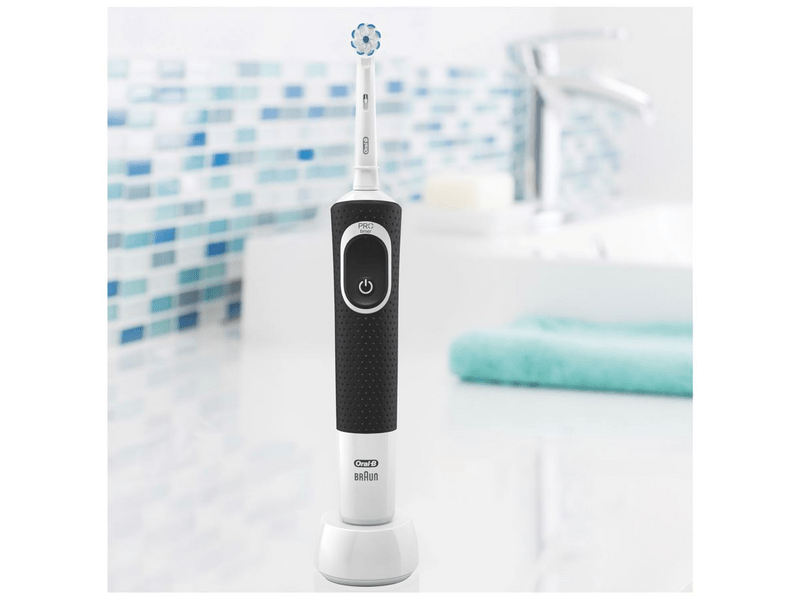 Oral-B D100 Vitality elektromos fogkefe Sensi Ultra Thin fejjel