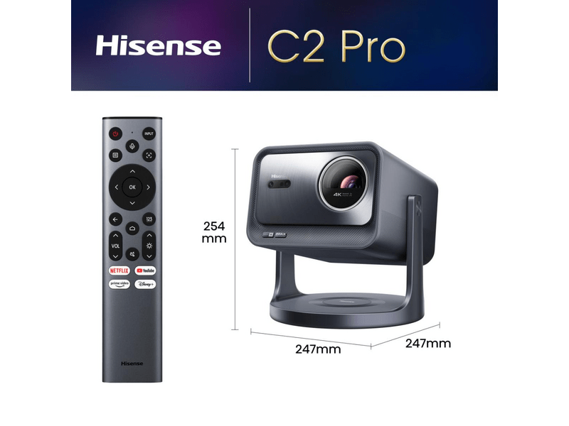 Hisense C2 Pro Smart mini projektor