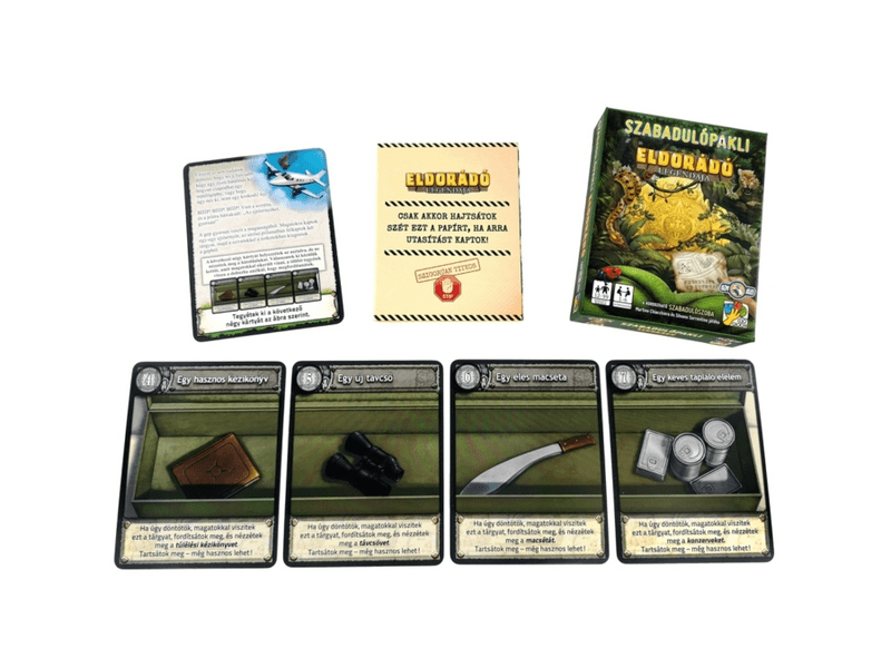 Szabadulópakli: Eldorádó legendája társasjáték (34126)