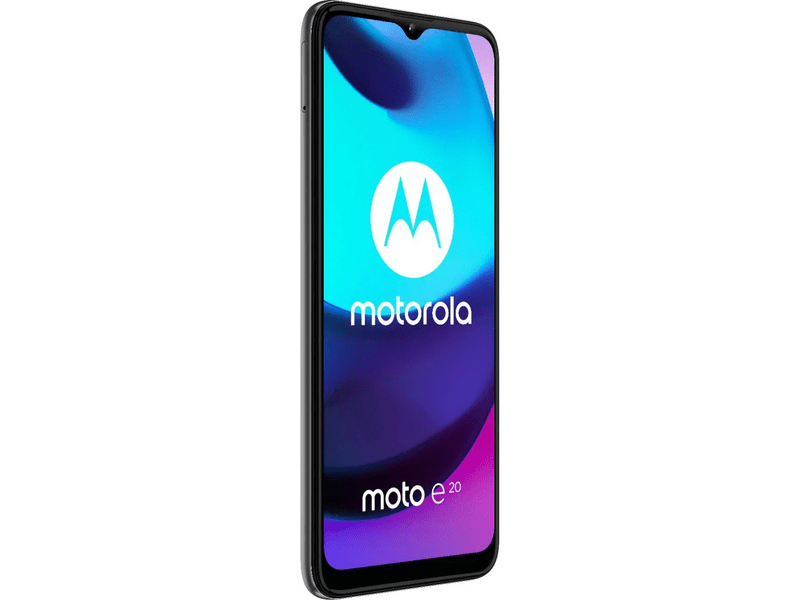 Motorola Moto E20 Okostelefon, Grafitszürke + Yettel Expressz csomag