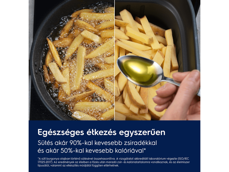 Electrolux EAFD11B 800 Dual Airfryer, fekete